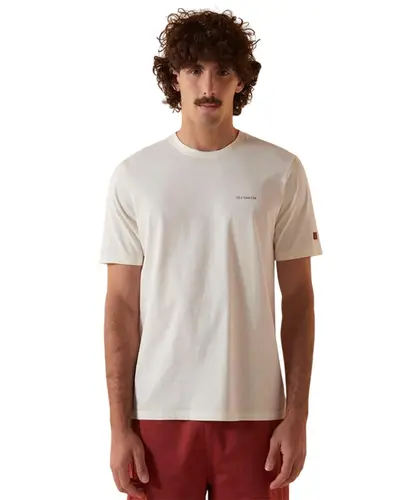 Camiseta Fila Regular Graphic Court GT Off White Gardenia