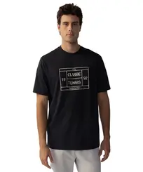 Camiseta Fila Comfort Tennis Union Classics Preto