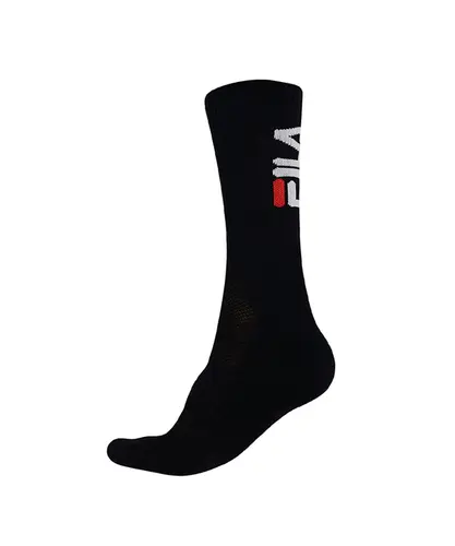 Meia Fila Letter Preto