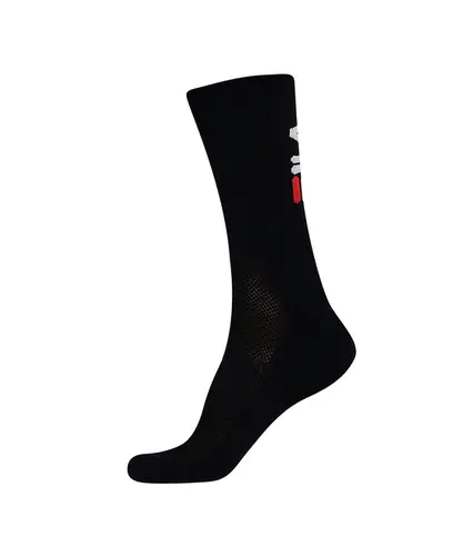 Meia Fila Letter Preto