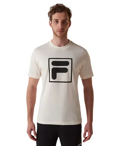 Camiseta Fila Comfort F-Box Union Classics Off White Gardenia