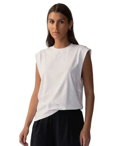 Blusa Fila Comfort Arancia Letter Graphic Branco