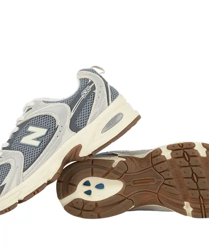 Tênis New Balance 530 Cinza Branco - Tênis New Balance 530 Cinza