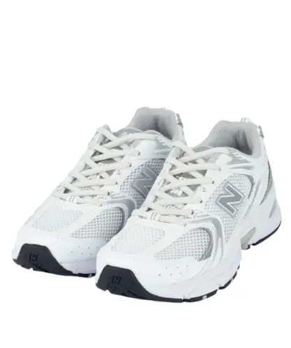 Tênis New Balance 530 Branco Prata - Tênis New Balance 530 Branco
