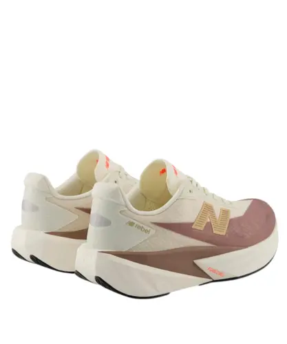 Tênis New Balance Fuelcell Rebel V5 Branco Off
