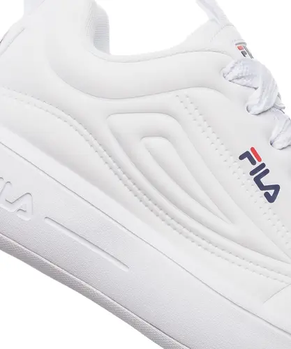 Tênis Fila Super Bubble White Fila Navy Red
