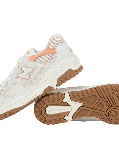 Tênis New Balance 550 Bege Claro Coral