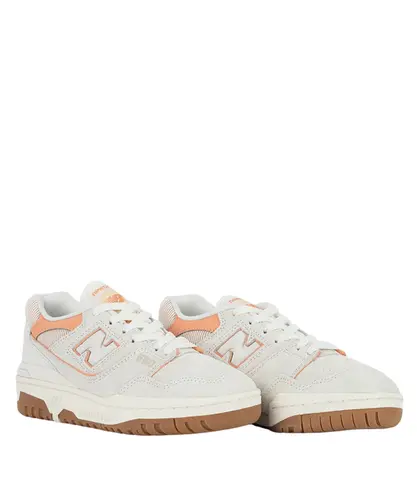 Tênis New Balance 550 Bege Claro Coral