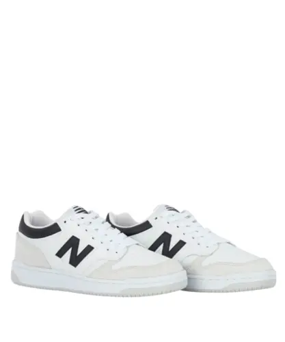 Tênis New Balance 480 Low Branco Preto Cinza Claro