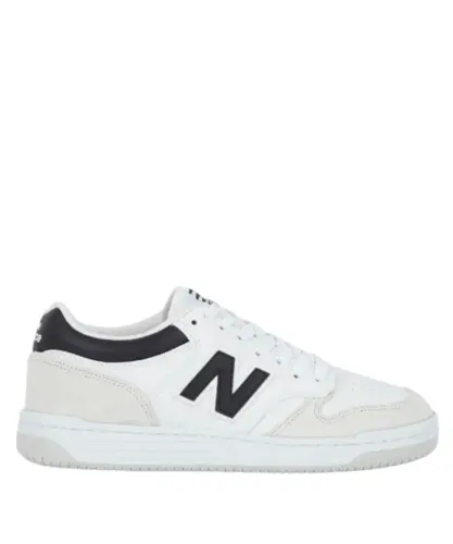 Tênis New Balance 480 Low Branco Preto Cinza Claro