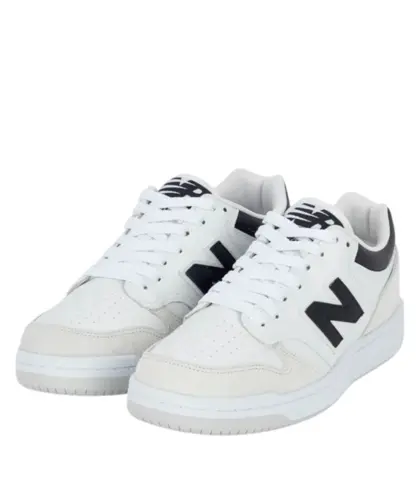 Tênis New Balance 480 Low Branco Preto Cinza Claro