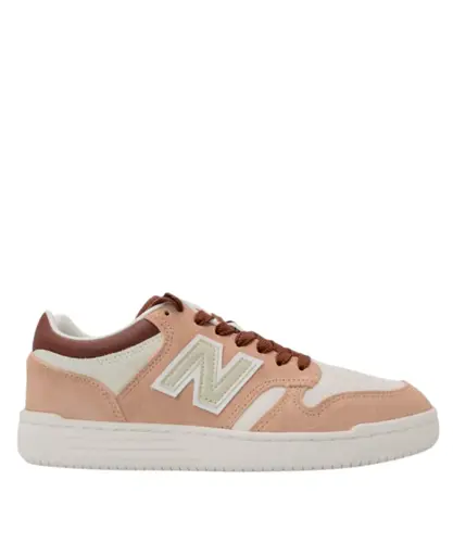 Tênis New Balance 480 Low Bege Claro Gold
