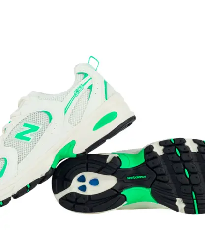 Tênis New Balance 530 Bege Claro Verde Claro