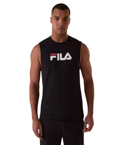 Regata Fila Letter Preto Vermelho