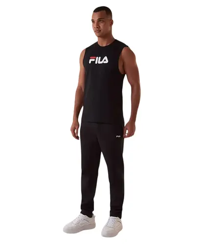 Regata Fila Letter Preto Vermelho