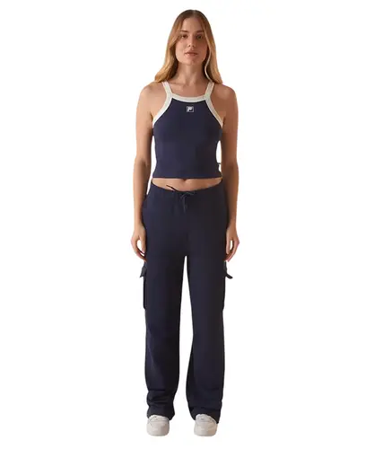 Regata Fila Ribbed Letter Retro Marinho