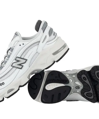 Tênis New Balance 1000 Branco Cinza Claro - Tênis New Balance 1000