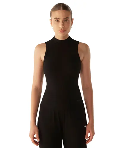 Regata Fila Gola Alta Rib Preto