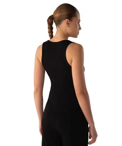 Regata Fila Essentials Rib Preto