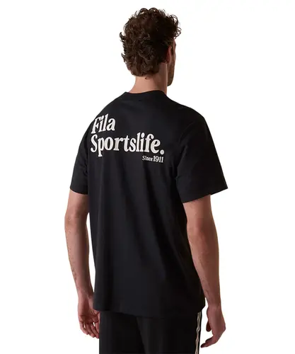 Camiseta Fila Over 1911 Union Preto