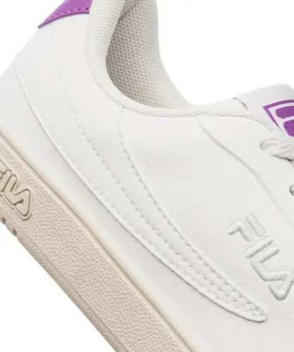 Tênis Fila Court 80 Feminino Branco Cinza Gelo Roxo Violeta