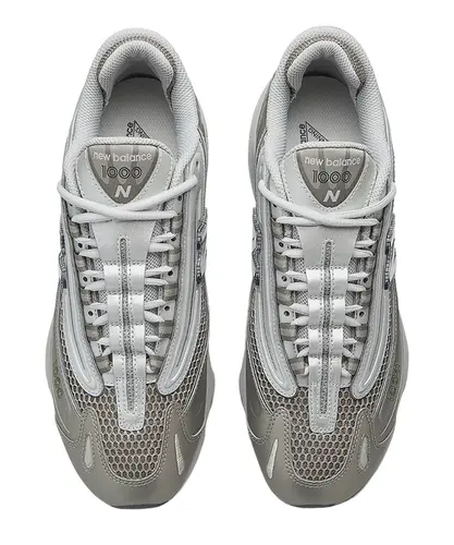 Tênis New Balance 1000 Taupe e Prata