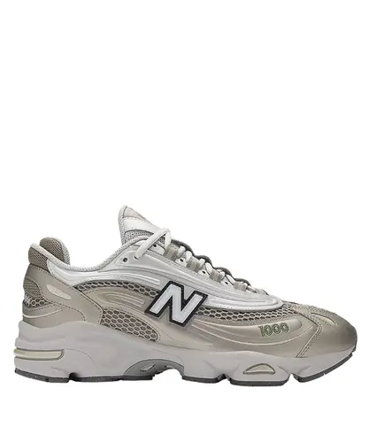 Tênis New Balance 1000 Taupe e Prata