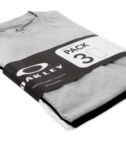 Camiseta Oakley Patch Three Pack Sortido