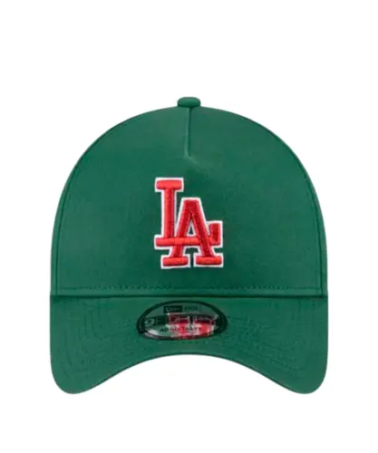 Boné New Era 940AF MLB Los Angeles Metallic Cilantro Verde