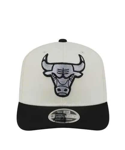 Boné New Era 9Seventy Strtch Snap Chicago Bulls NBA Branco