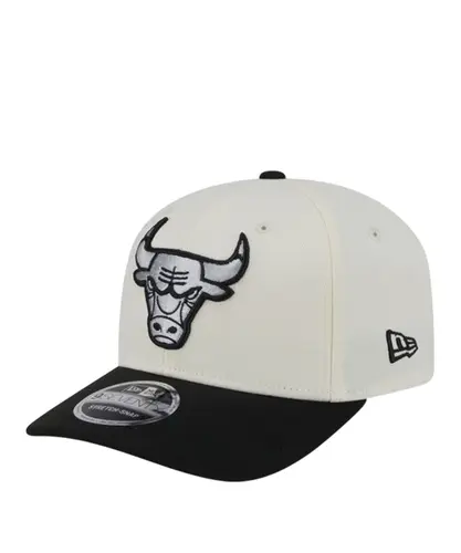 Boné New Era 9Seventy Strtch Snap Chicago Bulls NBA Branco