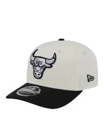 Boné New Era 9Seventy Strtch Snap Chicago Bulls NBA Branco