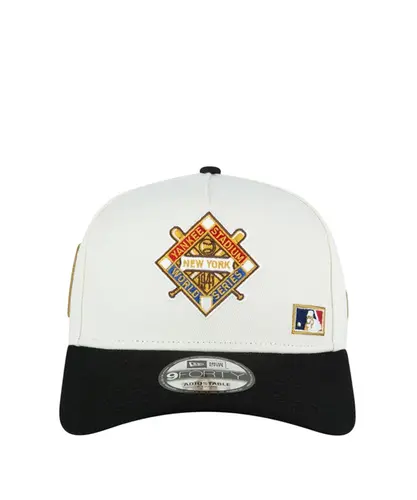 Boné New Era 9FORTY A-Frame New York Yankees MLB Off White