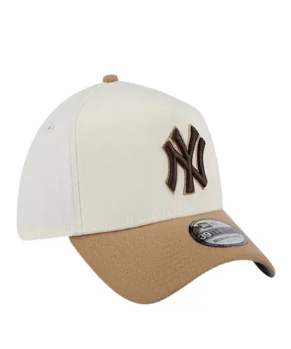Boné New Era 39Thirty A-Frame New York Yankees MLB Branco