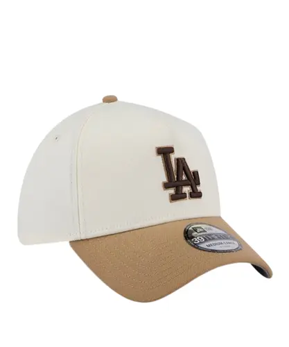 Boné New Era 39Thirty A-Frame Los Angeles Dodgers MLB Branco