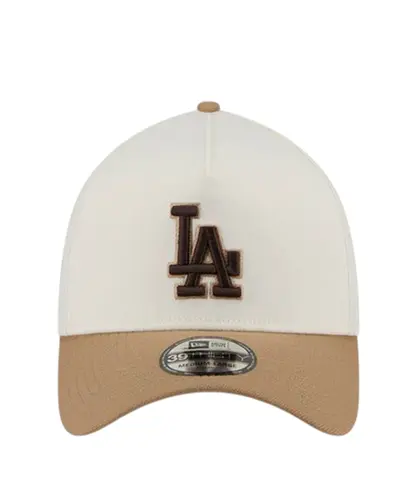 Boné New Era 39Thirty A-Frame Los Angeles Dodgers MLB Branco