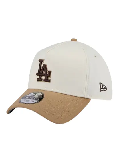Boné New Era 39Thirty A-Frame Los Angeles Dodgers MLB Branco