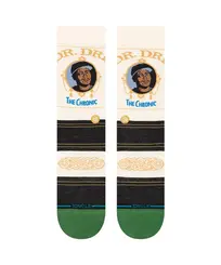 Meia Stance Dr. Dre The Chronic Preto