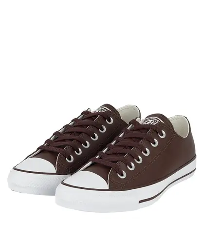 Tênis Converse Chuck Taylor All Star Ox Essential Marrom Amendoa