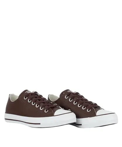Tênis Converse Chuck Taylor All Star Ox Essential Marrom Amendoa