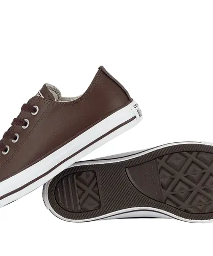 Tênis Converse Chuck Taylor All Star Ox Essential Marrom Amendoa