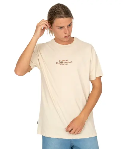 Camiseta Element Skateboard Co Areia