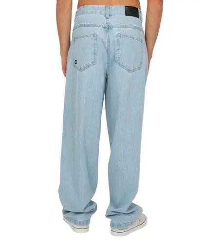 Calça Element Big 5 Pockets Denim Jeans Azul Claro