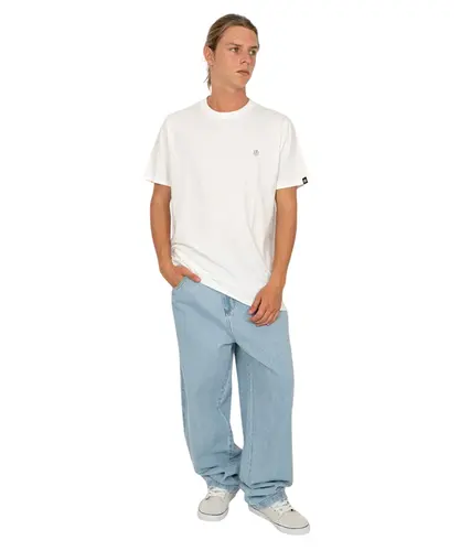 Calça Element Big 5 Pockets Denim Jeans Azul Claro