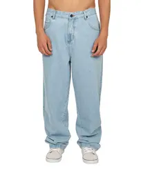 Calça Element Big 5 Pockets Denim Jeans Azul Claro