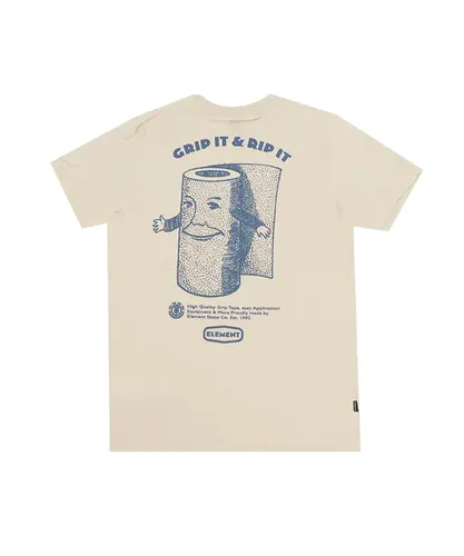 Camiseta Element Grip It Areia