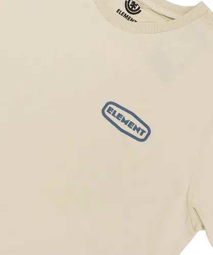 Camiseta Element Grip It Areia