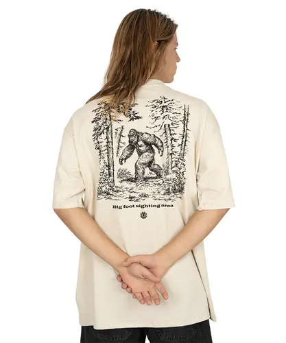 Camiseta Element Big Foot Walking Areia