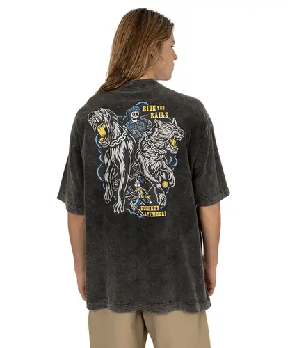 Camiseta Element Timber Guard Dogs Preto