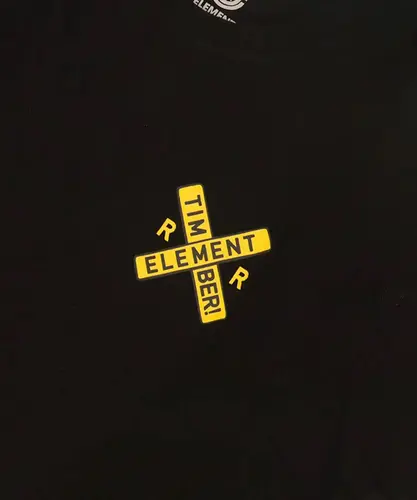 Camiseta Element Timber Freight Train Preto
